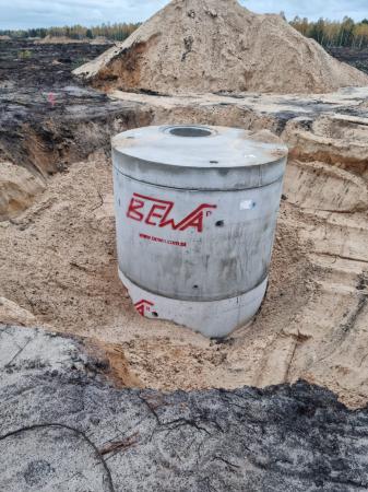 Schron na poligonie wojskowym 